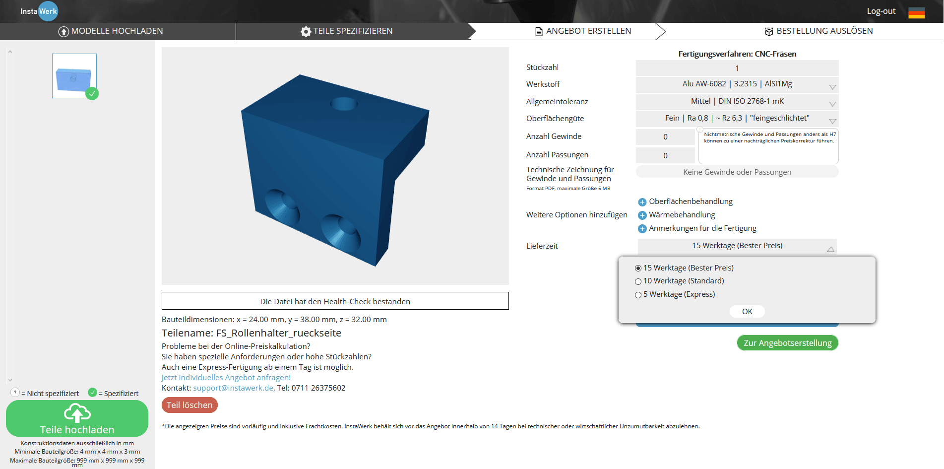 Cnc Frasteile Online Fertigen Lassen 19 6 Gunstiger Bei Topqualitat