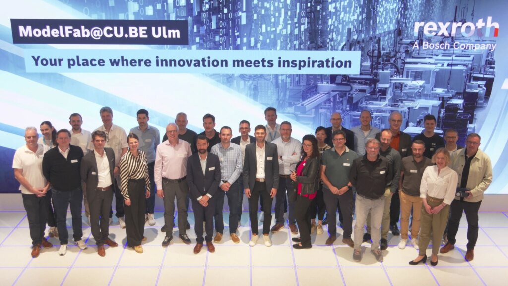 Arbeitstreffen von Factory-X im CU.BE bei Bosch-Rexroth