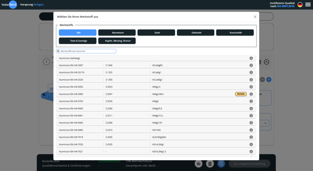  | Frästeile online | Drehteile online bestellen bei InstaWerk