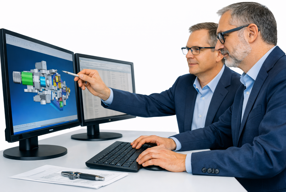 Frästeilkonstruktion